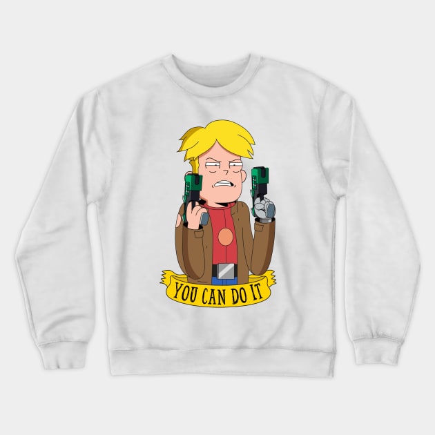 Gary Goodspeed Crewneck Sweatshirt by Plushism